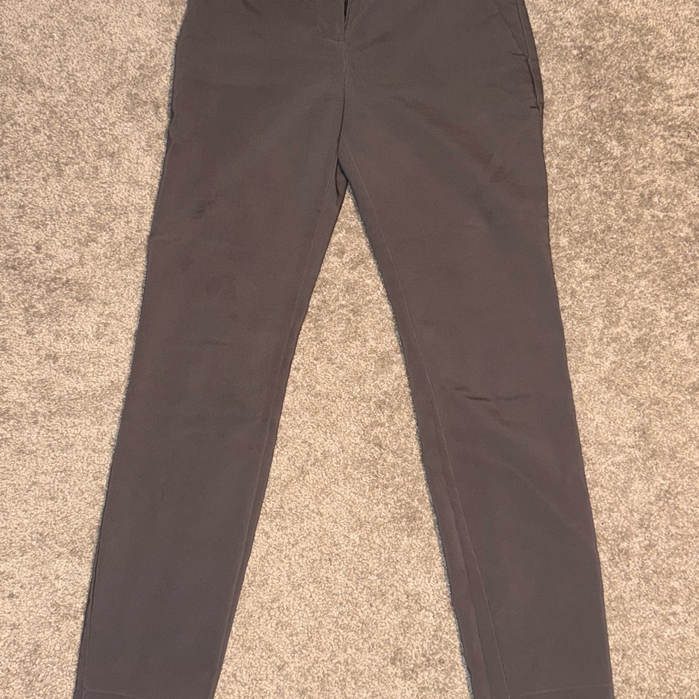Express Women's Straight Leg Trousers - Chocolate Brown